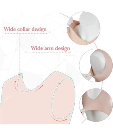 Buy Knobco High Collar Silicone Breast Forms | Mastectomy Prosthesis & Enhancers for Weddings Halloween Cosplay - Eellow Skin Size E 1100 - Buy Online on GoSupps.com