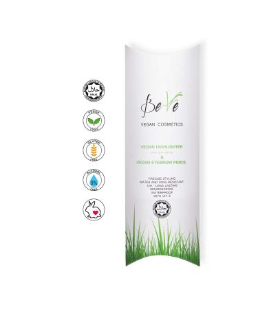 BeVe Vegan Highlighter & Eyebrow Pencil - All-Natural Cruelty-Free Beauty for a Radiant Look - Shop Internationally! - Buy Online on GoSupps.com