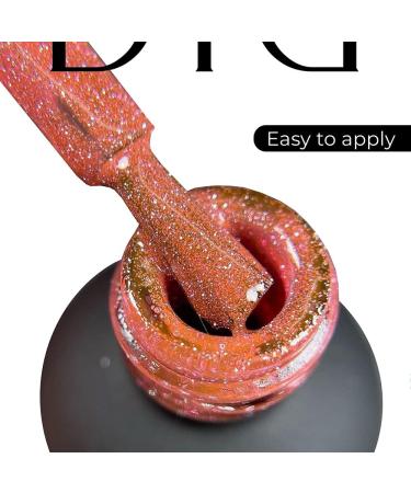 Didier Lab - Premium UV Gel Nail Polish - Brillant No. 17 - Gel Nail Varnish - Nail Art - Long-Lasting High Gloss Wear - Pink Gel Nail Polish - Gel Nails - Glitter Gel Nail Polish - Rich Pigment - Buy Online on GoSupps.com