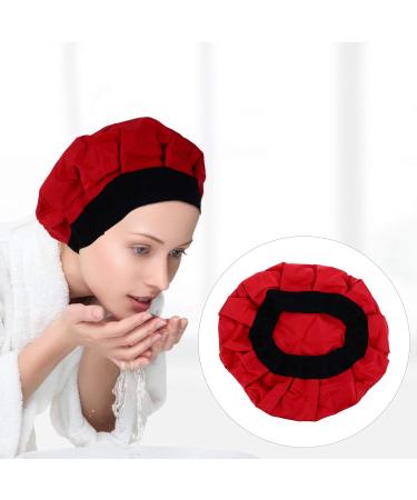 Healifty Heating Cap Hair Glue Curl Hair Deep Conditioning Hat Baked Oil Cap Micro-wave Oven Women's - Buy Online on GoSupps.com