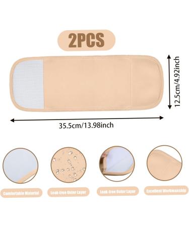 Muzrunq Foot Castor Oil Pack 2pcs Reusable Castor Oil Compress Powders Reusable Rigid Oil Wrap Soft Fabric Compress Oil Pads for f - Buy Online on GoSupps.com