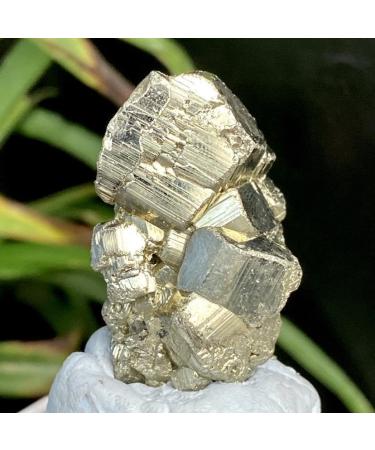 Name Natural Pyrite Ore Copper Pyrite Specimen Chalcopyrite Crystal Rock Stones Cluster Collection Stone - (Size: 150-180g) Chakra Reiki Balancing - Buy Online on GoSupps.com
