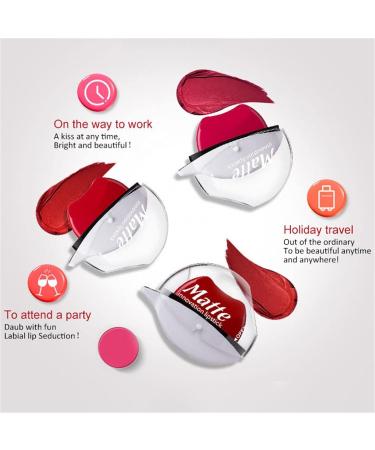 Premium Velvet Lipstick - Long-Lasting Shimmer & Color | Non-Stick Cup Lip Gloss Gift for Women - Buy Online on GoSupps.com