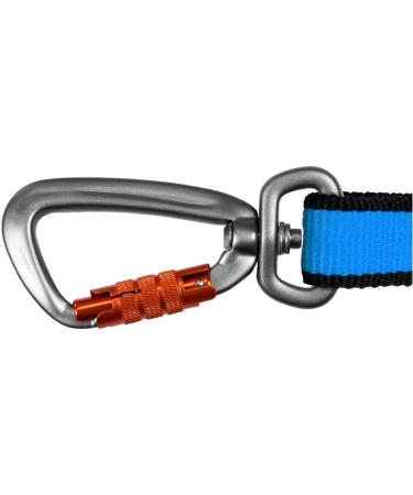 Non-stop Dogwear Bungee Leash LTD - 2m Canicross Leash for Dogs | Blue | International Shipping - Buy Online on GoSupps.com