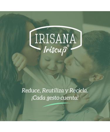 Irisana Menstrual Cup Size S - Transparent - 100% Surgical Silicone - Eco-Friendly IUP-Compatible - Iriscup Model - 8.5 x 4.5 cm - International Shipping - Buy Online on GoSupps.com