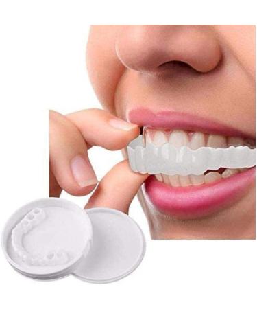 Pastoralist 2 Pairs Dentures Cosmetic Teeth Instant Veneers Temporary Teeth and Bottom Dentures Fit Comfort - Buy Online on GoSupps.com
