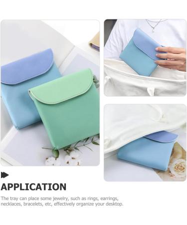 Buy Healvian 2 in 1 Leather Period & Make-up Storage Bag Portable Stylish Napkin & Coin Organizer for Breastfeeding Needs - Buy Online on GoSupps.com