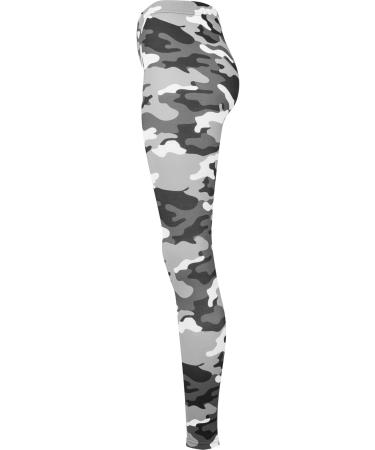 Buy Urban Classics Women's Camo Leggings - Stylish Yoga & Fitness Pants | XS-5XL | Multi-Colored Snow Camo 787 - International Shipping Available - Buy Online on GoSupps.com
