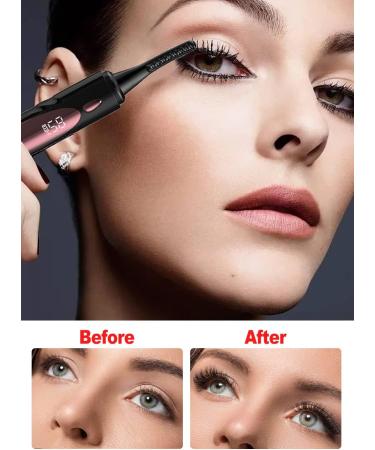 Heated Electric Eyelash Curler for Women - Fast 10s Heat up, 24-Hour Long-Lasting Curls, Type C Rechargeable - Buy Online on GoSupps.com