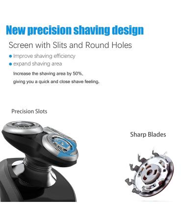 SH60 Replacement Heads for Philips Norelco Series 6000 Shavers - 6 Pack Blades for S6820, S6880, S6810, S6850 - Upgraded and Compatible with SH60/72 - Buy Online on GoSupps.com