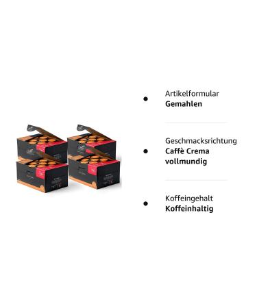 Shop TCHIBO CAFISSIMO Caff Crema Coffee Capsules - 384 Fully-Bodied Fair Trade Sustainable | 1 Pack (4x96) - International Shipping Available - Buy Online on GoSupps.com