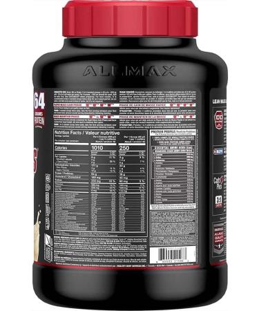 Allmax Quickmass Vanilla 6 LB - Premium Mass Gainer for Muscle Growth | International Shipping Available - Buy Online on GoSupps.com