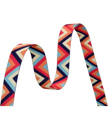 Mihqy Adjustable Dog Collar | Soft & Comfortable Bohemian Design | Colorful Arrow for Small Medium Large Dogs (Neck 38-63 cm) - Buy Online on GoSupps.com