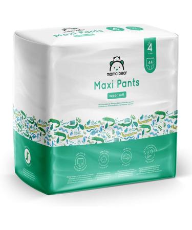 Mama Bear Maxi Diapers Size 4 (8-15kg) - 88 Count | Premium Comfort & Protection - International Shipping Available - Buy Online on GoSupps.com