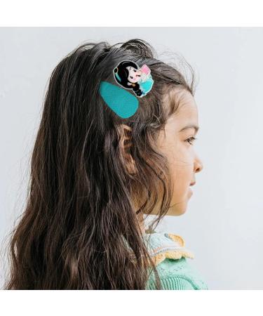 Ygchen 10-Piece Colorful Princess Hair Clips Set for Girls | Cute Children's Hair Jewelry - Perfect Gift for Children's Day - Buy Online on GoSupps.com