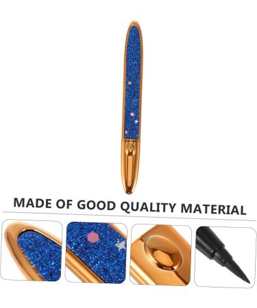 FOMIYES Self Adhesive Mascara Black Eyeliner Pen Eyeliner Black Self-adhesive Eye Liner Eyelash Cosmetics 1 count (Pack of 1) Blue - Buy Online on GoSupps.com