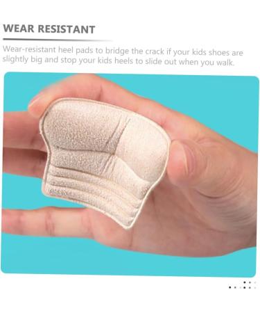 GLEAVI 12 Pairs Heel Stickers & Gel Heel Cushions - Comfortable Half Size Pads for Kids | Outdoor Heel Grips & Suede Inserts - Buy Online on GoSupps.com