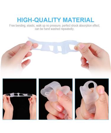 Bunion and Hammer Toe Corrector - Triple Gel Separators for Men and Women | Easy-to-Wear Toe Protectors - Buy Online on GoSupps.com