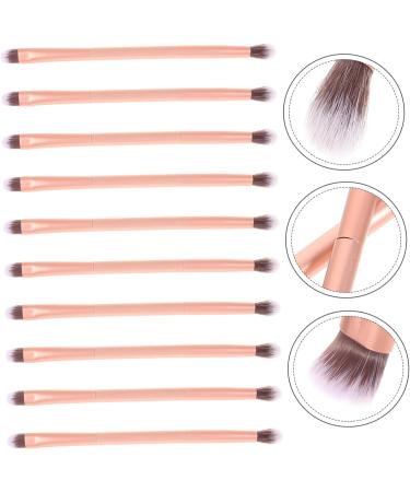 BIUDECO 24pcs Makeup Brush Eye Shadow Brush Makeup Eyeshadow Nose Contour Brush Artificial Fiber Golden - Buy Online on GoSupps.com