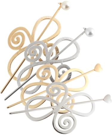 ABOOFAN 20 Sets Hairpin Hair Barrettes for Women Medium Hair Clips for Women Metal Hair Clips for Women Hair Clips Metal Women's Hair Clips Hair Bun Stick Miss Modeling Cage Clamp Alloy - Buy Online on GoSupps.com