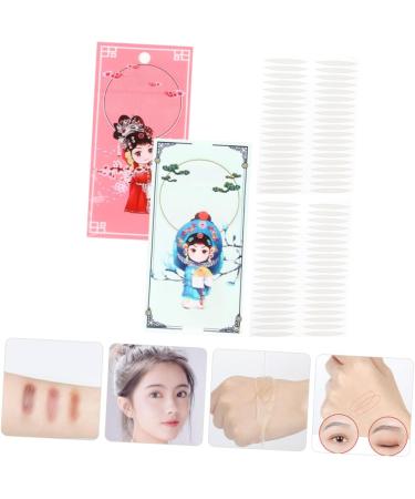 FOMIYES 2 Sets Lifting Belt Eye Lift Strip Eye Lift Stickers Eyelid Tape Lace Eyelid Stickers Glue Invisible - Buy Online on GoSupps.com