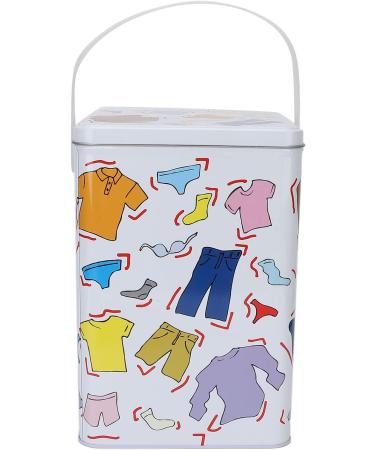 Laundry Pod Container Washing Machine Design Laundry Detergent Powder Storage Tin Box Underwear Socks Organizer for Laundry Room - Buy Online on GoSupps.com