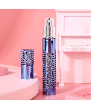 Buy Blue Refillable Perfume Atomizer - Portable Travel Bottle for Essential Oils & Perfume - Perfect for Home Office & Outdoor Use - Buy Online on GoSupps.com