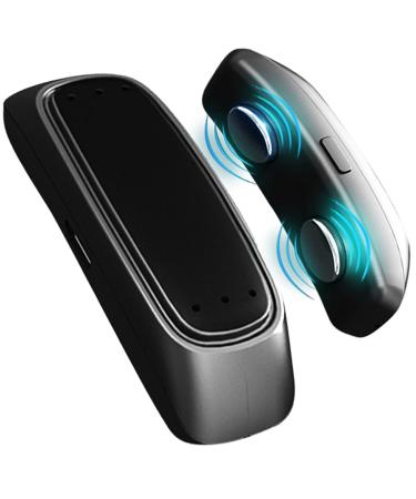 Electric Smart Anti Snoring Device Intelligent Massage Snore Stopper Portable Anti Snoring Devices Comfortable Adaptive Adjustment for Deeply Sleep Effective Snoring Solution