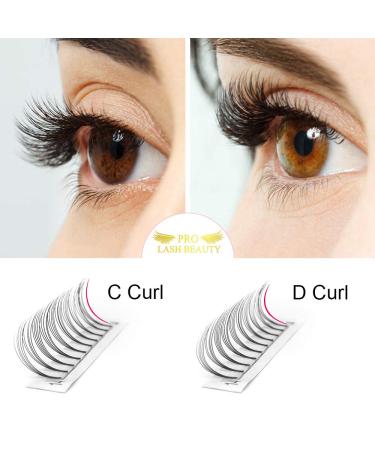 5D C Curl Eyelash Extensions 0.10 mm - 12 Finished Compartments for Volume Lashes | International Shipping Available - Buy Online on GoSupps.com