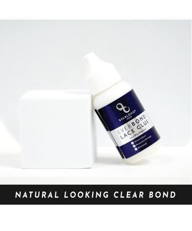 Everbond Lace Glue by Everlong Hair - Invisible Bonding Adhesive for Wigs Hairpieces & Toupees | Extra Moisture Control & Firm Hold - Buy Online on GoSupps.com
