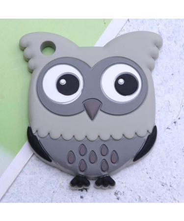 Healifty Baby Owl Teether Toy - Educational Shape Teething Silicone Toy for Infants - Buy Online on GoSupps.com