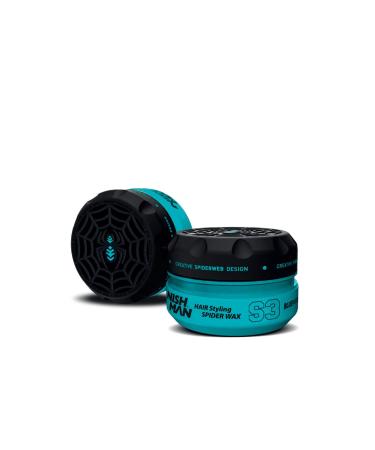 NISHMAN S3 Hair Styling Spider Wax - Blue 100 ml Lavender 100 ml (1 pack)