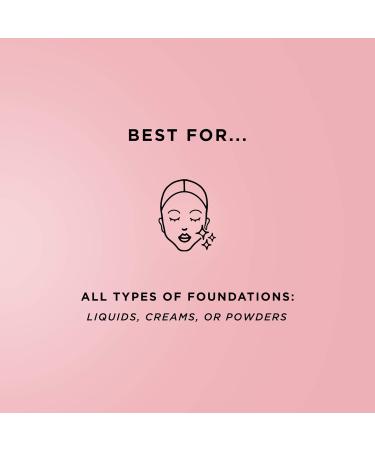 Pretty Vulgar Flawless Wand Foundation Brush - Vegan & Cruelty-Free Makeup Brush for Liquid Cream & Powder | Streak-Free Finish - Buy Online on GoSupps.com