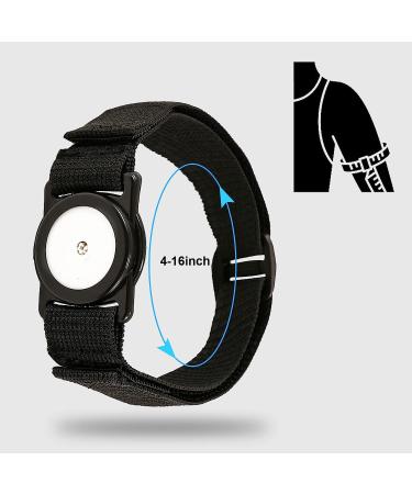 Freestyle Libre 1 & 2 Armband 14 Day Glucose Monitoring System Protector - Adjustable CGM Transmitter Cover for Diabetes Insulin Arm & Leg - Black - Buy Online on GoSupps.com