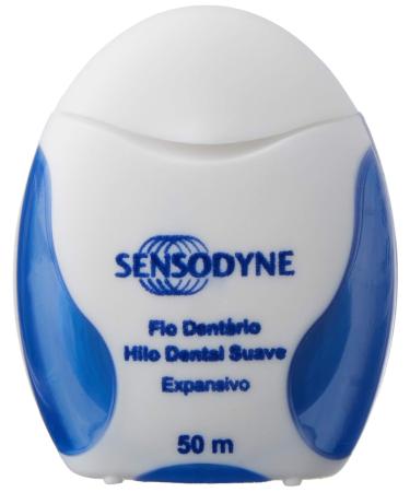 Sensodyne Expansive soft dental floss with fluoride and fresh mint flavor for people with tooth sensitivity 50 m