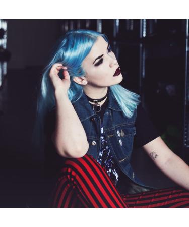 Manic Panic Blue Angel Hair Dye - Semi-Permanent Light Sky Pastel Blue Color - 4 Fl Oz - Vegan & Ammonia-Free - Buy Online on GoSupps.com