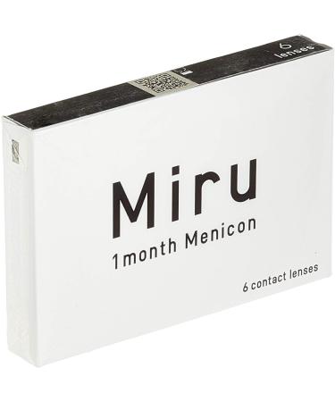 Buy Miru 1 Month Menicon Monthly Lenses - 6 Pieces BC 8.60mm DIA 14.00mm -4.0 Diopter - International Shipping Available - Buy Online on GoSupps.com