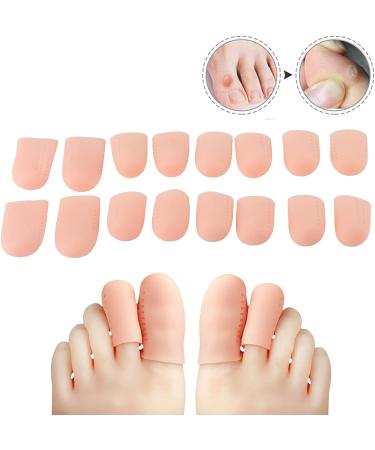 8 Pairs Big Toe Caps for Ingrown Toenails Toe Protectors for Corns, Blisters & Relief - Buy Online on GoSupps.com