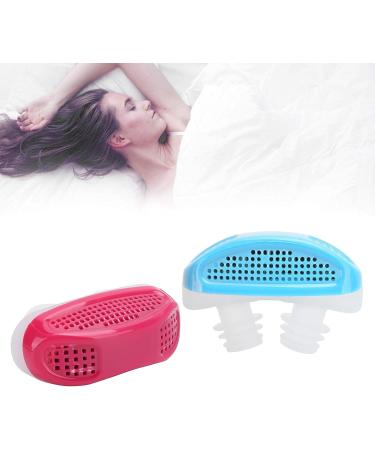 2pcs Anti Snoring Nose Vents Plugs - Portable Unisex Nose Clip for Silent Night Sleep - Buy Online on GoSupps.com