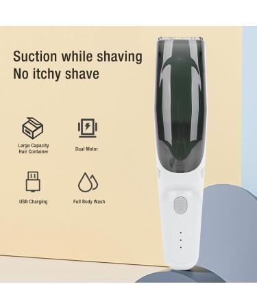 Kids Hair Trimmer Cordless Baby Hair Cutting Kit Rechargeable Portable Hair Suction Multifunctional for Home (White) - Buy Online on GoSupps.com