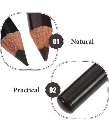 Outanaya 4pcs Wooden Eyebrow Pencil Makeup Brow Pencil Brow Filler Pen Eye Brows Pencil Shaper Eye Pencil - Buy Online on GoSupps.com