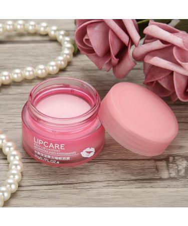 Hydrating Lip Mask - Reduce Lines Nourish & Brighten Lips | Anti-Aging Lip Moisturizer (20g) - Buy Online on GoSupps.com