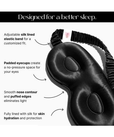 Premium 3D Eye Masks for Sleep | Weighted Silk Blindfolds for Men & Women | Travel Essentials for Restful Sleep - Buy Online on GoSupps.com