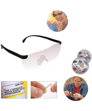 Big Vision Magnifying Glasses | 160% Bigger & Clearer Vision | As Seen On TV - Buy Online on GoSupps.com