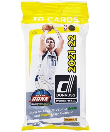 1 Pack 2021-22 Donruss NBA Basketball Cello Pack 30 Cards Per Pack Factory Sealed