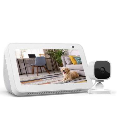 Echo Show 5 Sandstone with Blink Mini Indoor Smart Security Camera - 1080 HD, Motion Detection - Buy Online on GoSupps.com