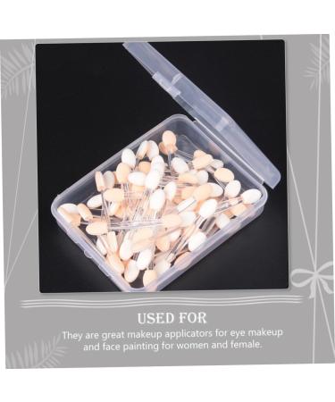 NOLITOY 120pcs Double Ended Eye Shadow Stick Eyeshadow Eye Makeup Dual-ended Eye Stick Sponge - Buy Online on GoSupps.com