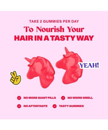 60 Hair Gummies for Faster Hair Growth Vitamins for Women & 5000 MCG Non-GMO Vegan Biotin Hair Skin and Nails Gummies - Hair Growth & Hair Skin and Nails Vitamins 60 Count (Pack of 1) - Buy Online on GoSupps.com