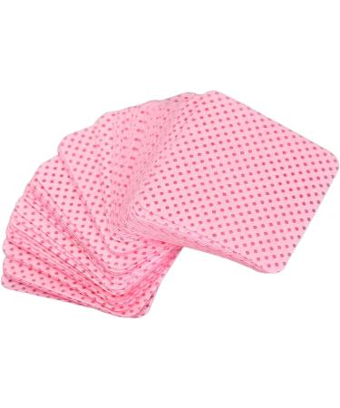 Gel Nail Polish Remover Pads Soft Lint Free Nail Cleaning Pads 300 Pieces for Nail Art (PINK) - Buy Online on GoSupps.com