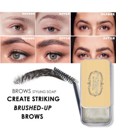 Shop Waterproof Eyebrow Styling Soap | 3D Brow Shaping Gel with Brush - Define Your Natural Look - Buy Online on GoSupps.com